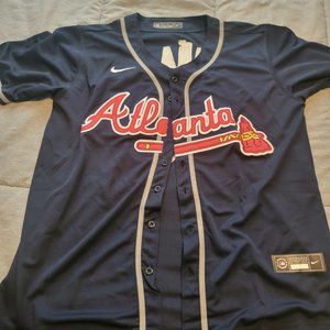 Nike Acuna Blue Alternate Jersey, XL, Never Worn